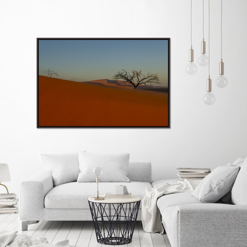 Namibia Desert Morning III Painting by Richard Silver, 37.75" H x 55.75" W, Brush Gel