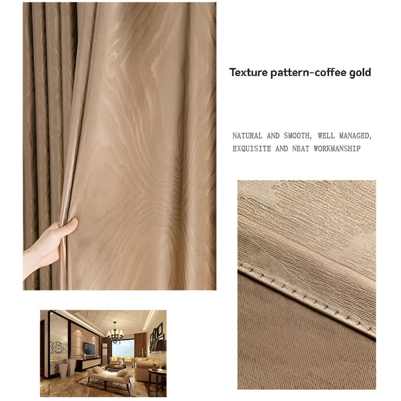 Aishah Room Darkening Curtain Single Panel, 78.74" W x 106.3" L