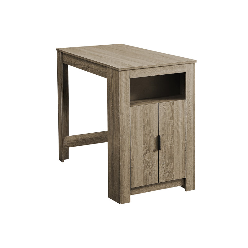 Table de salle à manger, rectangulaire, hauteur de comptoir, cuisine, petit, rangement, stratifié, contemporain, moderne