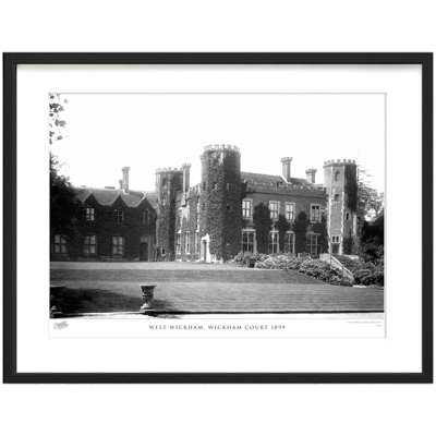 West Wickham, Wickham Court 1899 by Francis Frith - Single Picture Frame Print