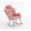 Fauteuil oscillant rembourré Teddy