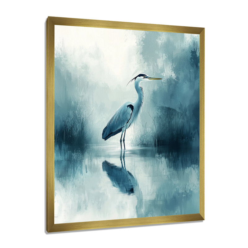 Avenlea - animaux, art mural, H 44 po x l 34 po, Reproduction encadrée d'une seule photo, Doré