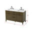 Meuble-lavabo double 54 po en chêne noisette-2047844644