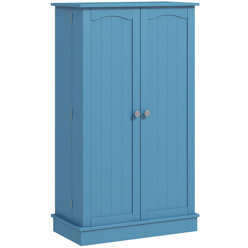 Armoire de cuisine, armoire de rangement autoportante, conception anti-chute en MDF robuste, organisateur polyvalent pour le garage de cuisine à domicile