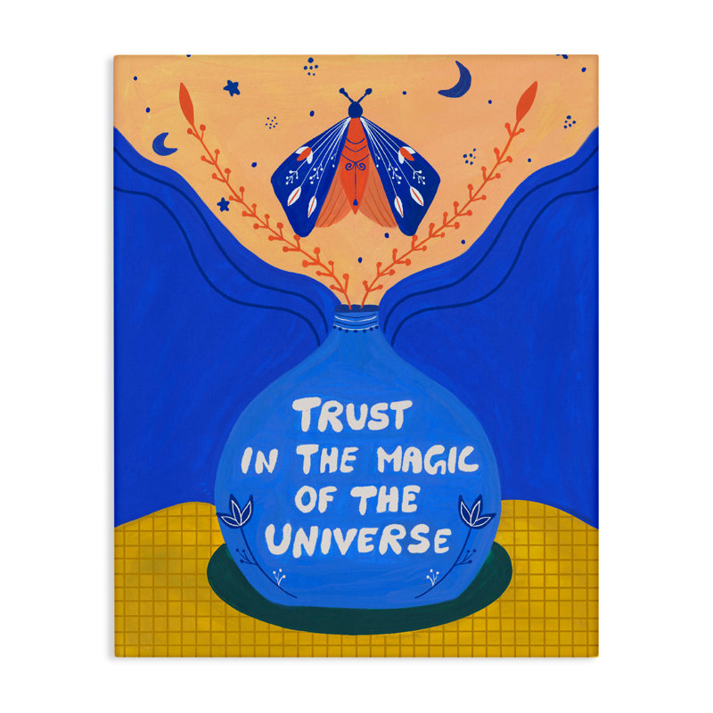 «Trust In Magic Of Universe», conception par Nabeela Rumi