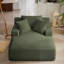 Chaise longue avec coussin moelleux