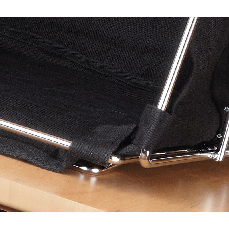 Chrome Collapsible Tilt-Out Wire Laundry Hamper Basket