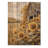 Sunflowers And The Hayloft Barn I - Sunflowers Wood Wall Decor - On Natural Pine Wood-1346195366