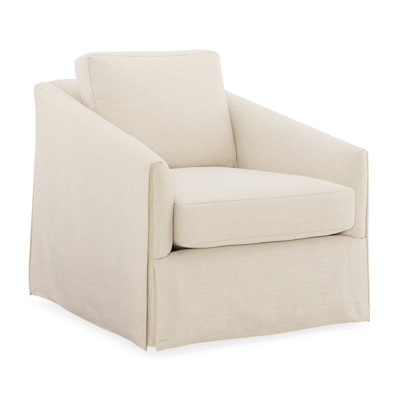 Caracole Upholstery Swivel Armchair