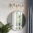 3-Light Dimmable Vanity Light With Geometric Patterned Glass-125104601
