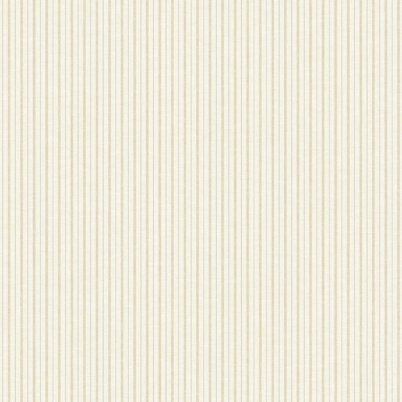 Papier peint French Ticking, Crème