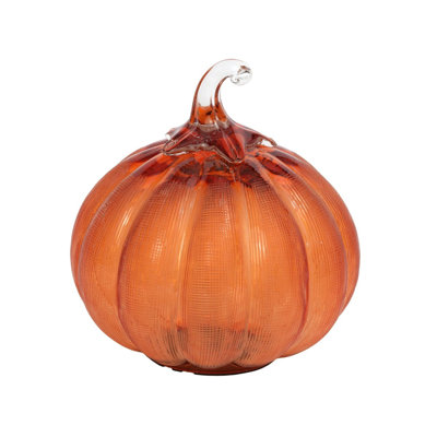 COPPER GLASS PUMPKIN