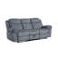 Canapé inclinable en velours Zubaida-1341105224