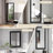 Wooden Frame Flat Mirror-204780680-204780685