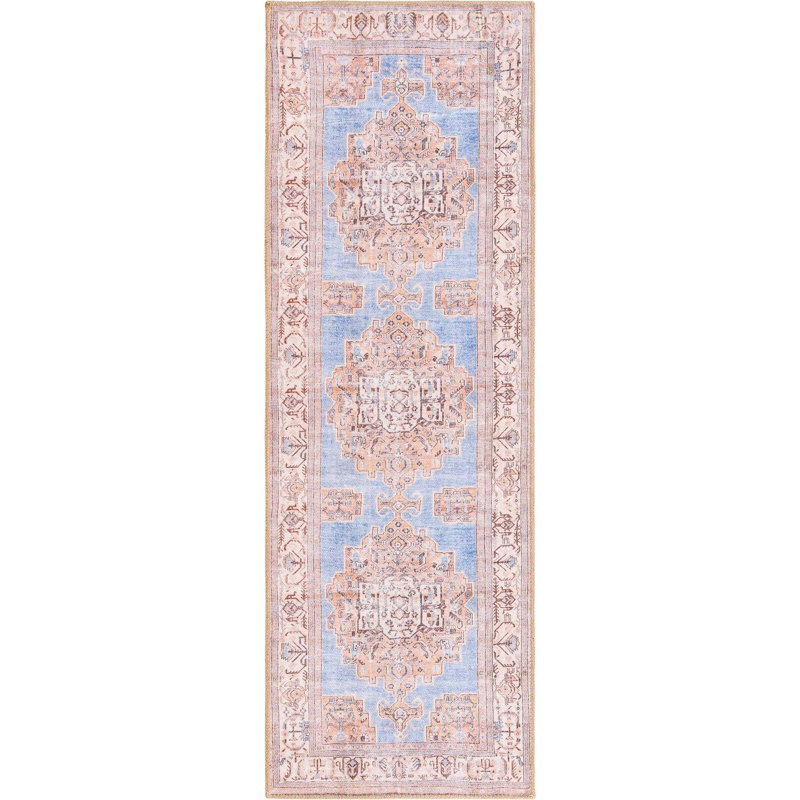 Chenille Geometric Indoor Rug, Runner 2' x 6'