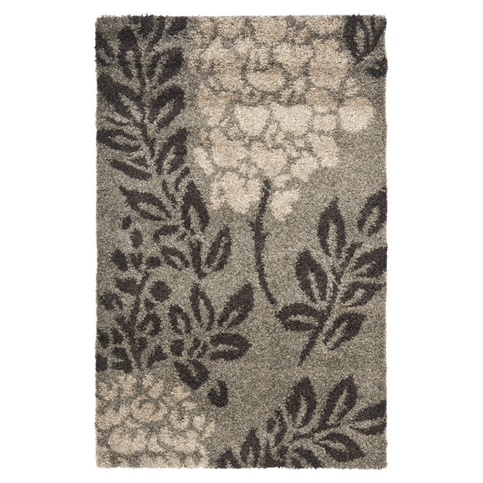 Chanhassen Shag Performance Floral Rug