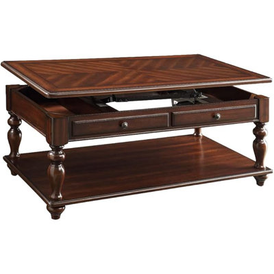  Table basse à plateau relevable Traditional