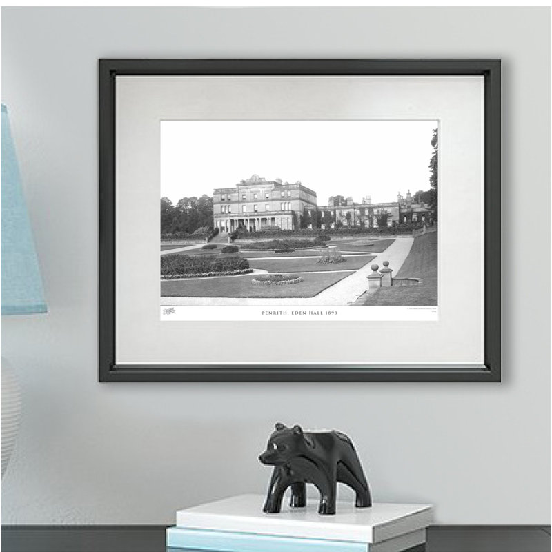 Penrith, Eden Hall 1893 - Single Picture Frame Print, 45cm H x 60cm W x 2.3cm D