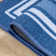 Qulin Blue Non-Slip Area Rug