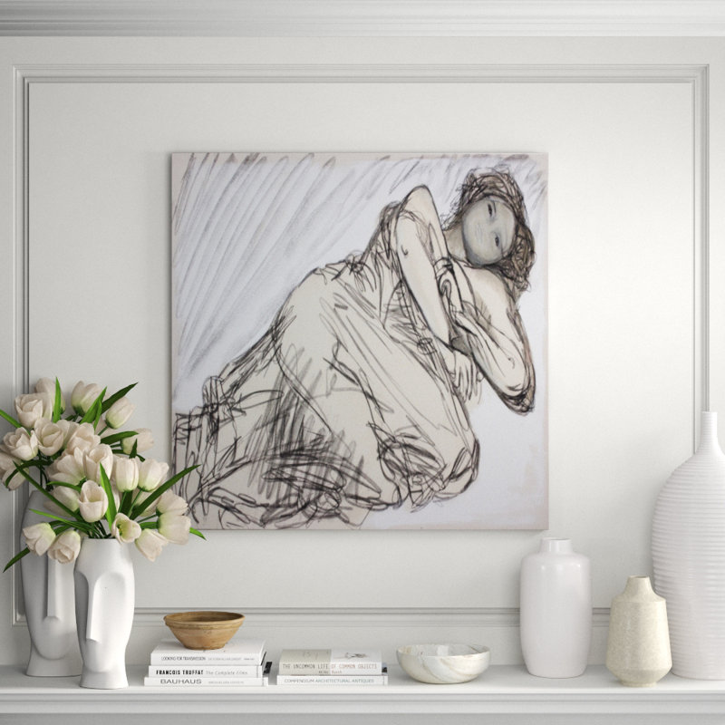Rested' Print on Canvas, Unframed, 38" H x 38" W x 1.25" D