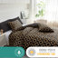 Premium Duvet Cover Set Double Brushed Satin Silk Reversible With Zipper Closure & Corner Ties-122560924