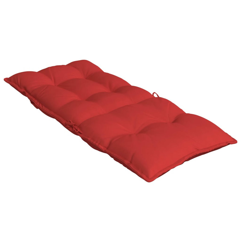 Red Barrel Studio® Highback Chair Cushions Oxford Fabric, Red, 6