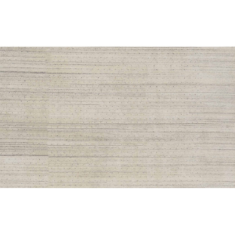 Gabbeh Handwoven Wool Beige Area Rug