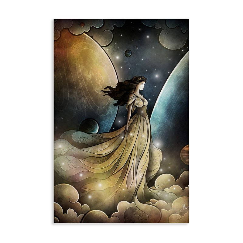 Toile «Heir of Heaven», conception par Mandie Manzano, H 45 po x l 30 po