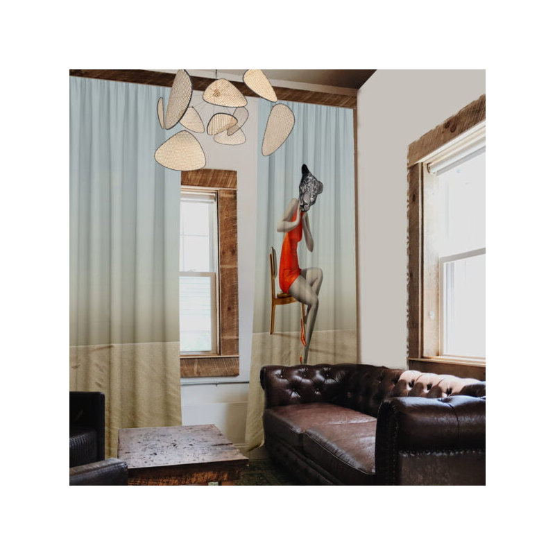 Velvet Blackout Curtain Panel Pair, 148cm Width x 400cm Drop