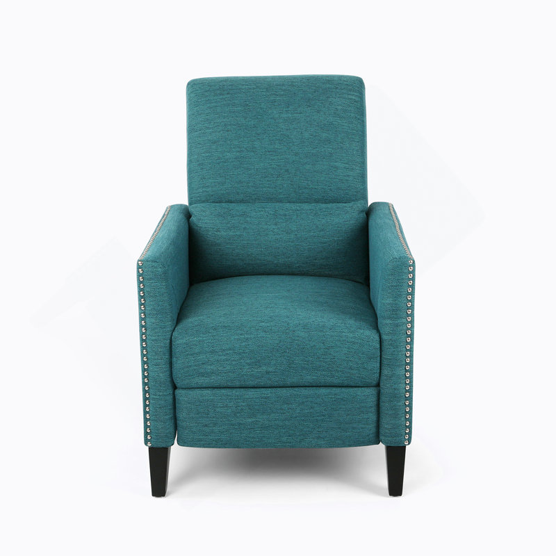 PUSH BACK RECLINER, Teal