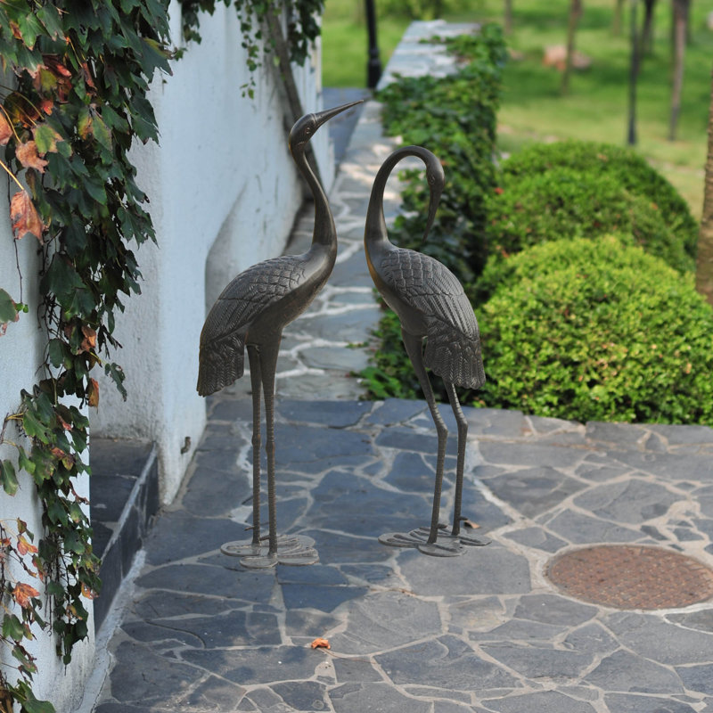 Birkenhead Bird Metal Garden Statue