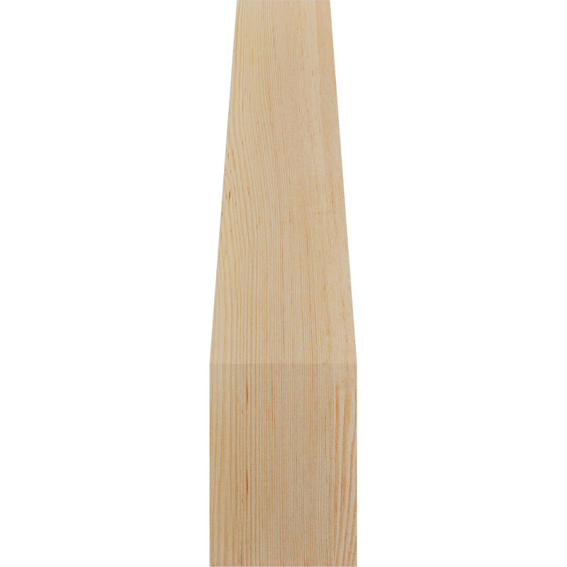 Attelle de genou Funston, Sapin de Douglas, Lisse, H 26 po x l 5,5 po x P 18 po