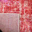 Tapis rouge à motif abstrait Riebe-295018086