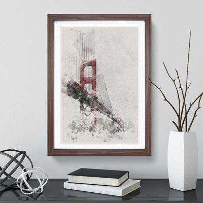 Golden Gate Bridge Vol.4 - Picture Frame Painting