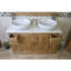 Deloach 1230mm Double Bathroom Vanity with Vessel Ceramic Basin