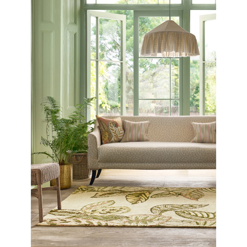 Calathea Hand Tufted Floral Area Rug, Rectangle 8'2" x 11'6"
