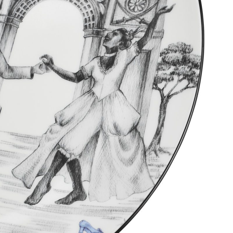 Wedgwood Sheila Bridges Dancing Serving Plate 11.8in