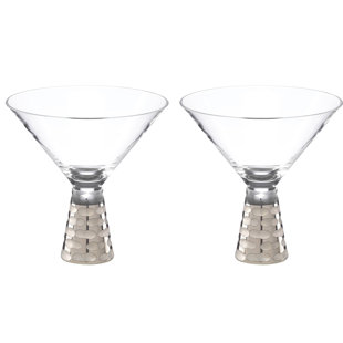Truro 8oz. Martini Glass Set (Set of 2)