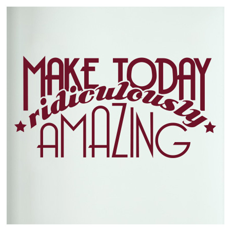 Wall Decal, Burgundy
