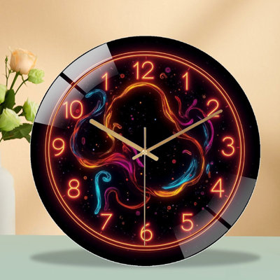 Horloge murale 12 po Neon