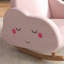 Chaise de chambre en velours pour enfants