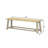 Farmhouse Modern Solid Wood Rattan Bench-634086198