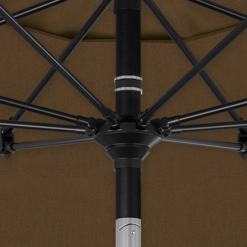Parasol de 108 po Naschmarkt, Sunbrella® teck bruyère
