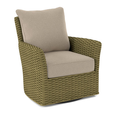 Lanai Upholstered Swivel Armchair