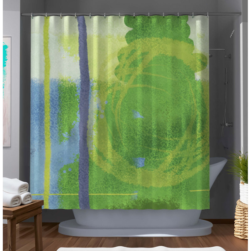 Rideau de douche abstrait Luretta