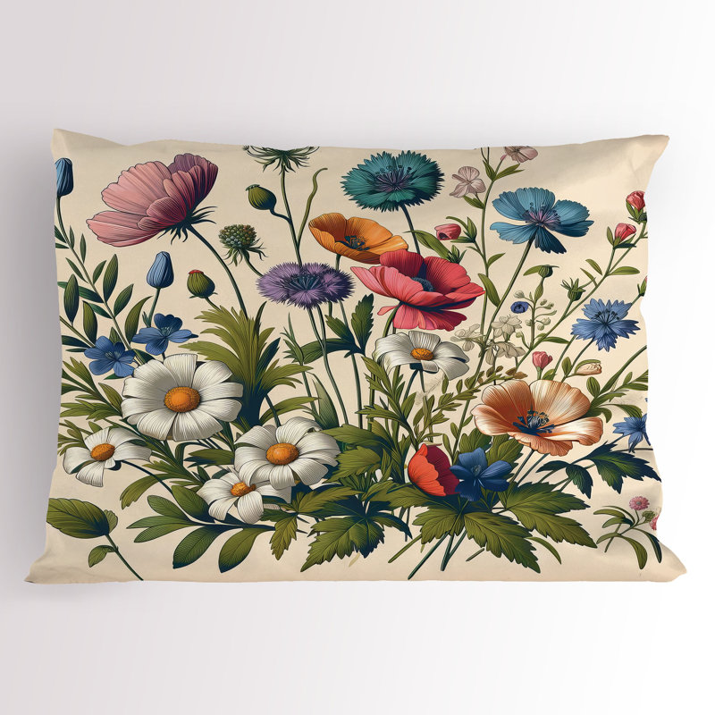 Floral Sham, King
