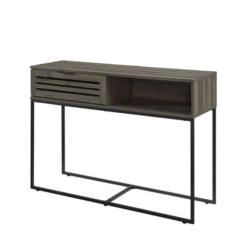 Kendal 106.8cm Console Table, Slate Grey