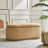Arusha Sabise 46.5"W Modern Chenille Fully Assemble Filp-Top Storage Bench-1512995411