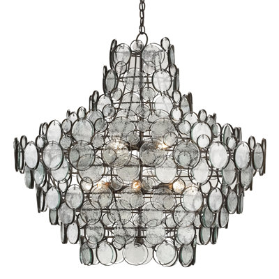 Lustre spectaculaire à niveaux 12 lumières Galahad