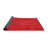 Solid Color Machine Woven Wool/Polyester Area Rug in Red-1916355551